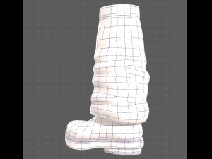 Shoes cartoonV56 3D-Modell