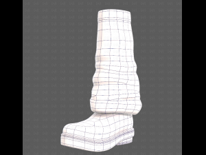 Shoes cartoonV56 3D-Modell
