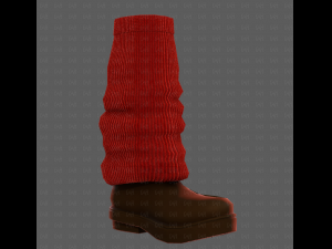 Shoes cartoonV56 3D-Modell