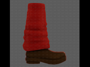 Shoes cartoonV56 3D-Modell