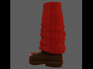 Shoes cartoonV56 3D-Modell