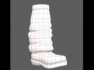 Shoes cartoonV56 3D-Modell