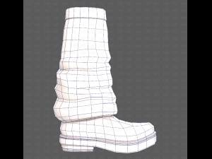 Shoes cartoonV56 3D-Modell