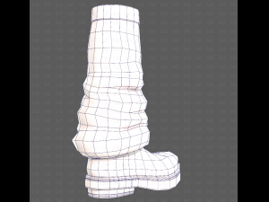 Shoes cartoonV56 3D-Modell