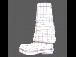 Shoes cartoonV56 3D-Modell