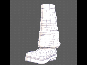 Shoes cartoonV56 3D-Modell