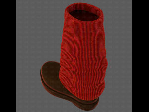 Shoes cartoonV56 3D-Modell