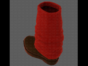 Shoes cartoonV56 3D-Modell