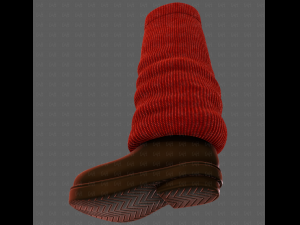 Shoes cartoonV56 3D-Modell