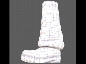 Shoes cartoonV56 3D-Modell