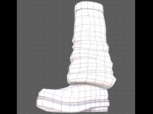 Shoes cartoonV56 3D-Modell