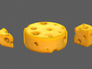Cheese V01 3D Model