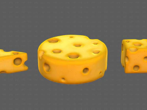 Cheese V01 3D Model