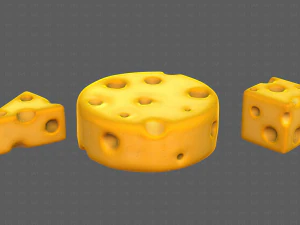 Cheese V01 3D Model