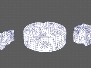 Cheese V01 3D Model