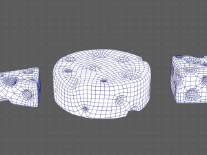 Cheese V01 Modèle 3D