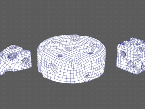 Cheese V01 Modèle 3D