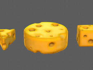 Cheese V01 3D Model