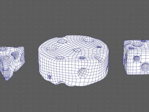 Cheese V01 3D Model