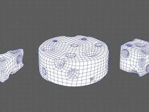 Cheese V01 3D Model