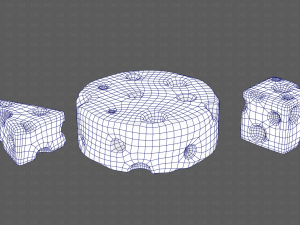 Cheese V01 Modèle 3D