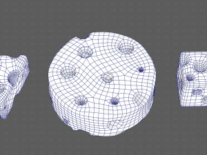 Cheese V01 3D Model