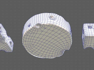 Cheese V01 3D Model