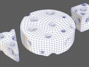 Cheese V01 3D Model