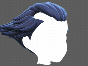 Base Hair for Boy V57 Model 3D