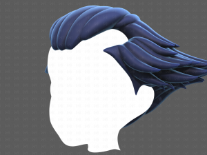 Base Hair for Boy V57 Model 3D