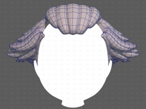 Base Hair for Boy V57 Model 3D