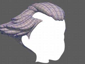 Base Hair for Boy V57 Model 3D