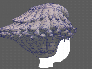 Base Hair for Boy V57 Model 3D