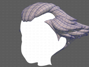 Base Hair for Boy V57 Model 3D