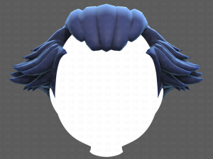 Base Hair for Boy V57 Model 3D