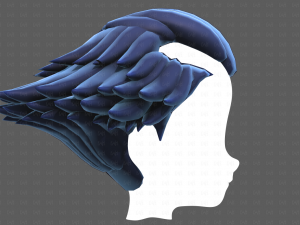 Base Hair for Boy V57 Model 3D
