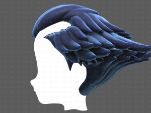 Base Hair for Boy V57 Model 3D