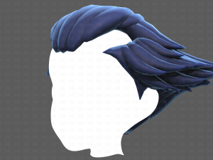 Base Hair for Boy V57 Model 3D