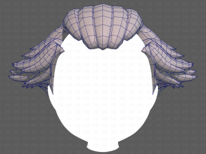 Base Hair for Boy V57 Model 3D