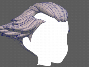 Base Hair for Boy V57 Model 3D