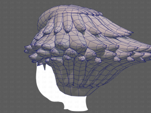 Base Hair for Boy V57 Model 3D