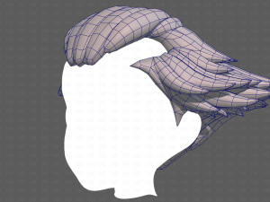Base Hair for Boy V57 Model 3D
