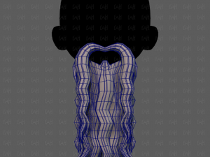 Beard V57 3D Model