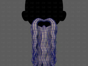 Beard V57 3D Model