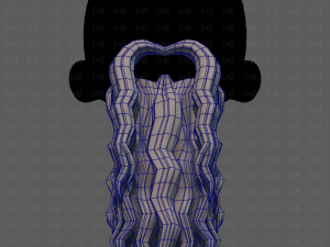 Beard V57 3D Model