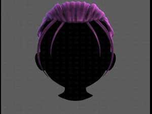 3D Hair style for boy V117 3D Model