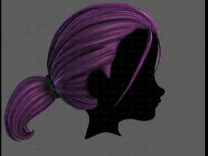 3D Hair style for boy V117 3D Model