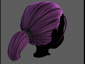 3D Hair style for boy V117 3D Model
