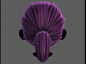 3D Hair style for boy V117 3D Model