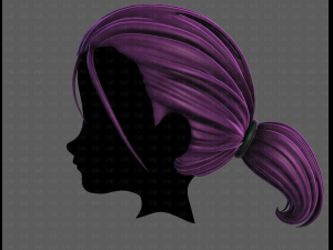 3D Hair style for boy V117 3D Model